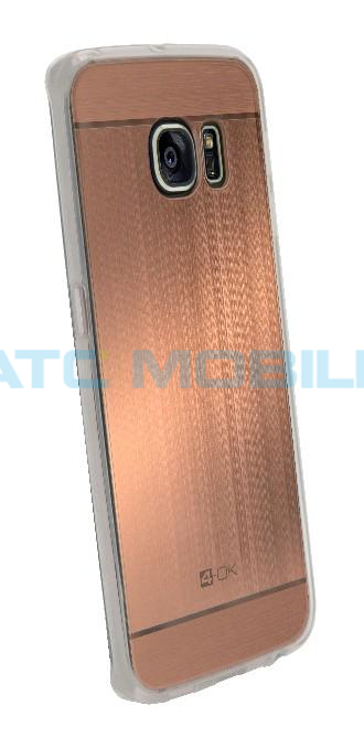 4OK-PM-HUAP9LRG Aluminum Bumpe a zadní kryt Huawei P9 Lite (VNS-L21), zlatý