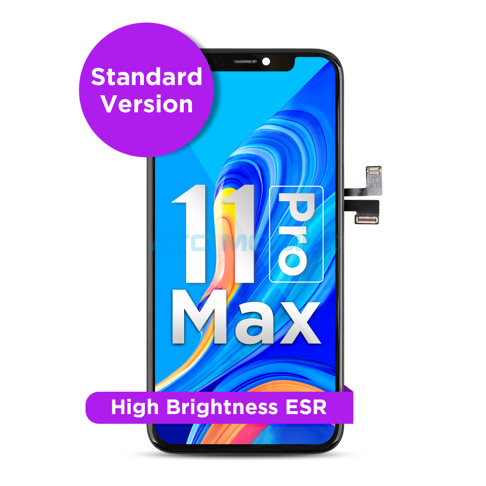 IPH11PM-LCDNCCINBK iPhone 11 Pro Max displej + dotyk + r&aacute;m (Prime JK INCELL, bez hl&aacute;&scaron;ky)