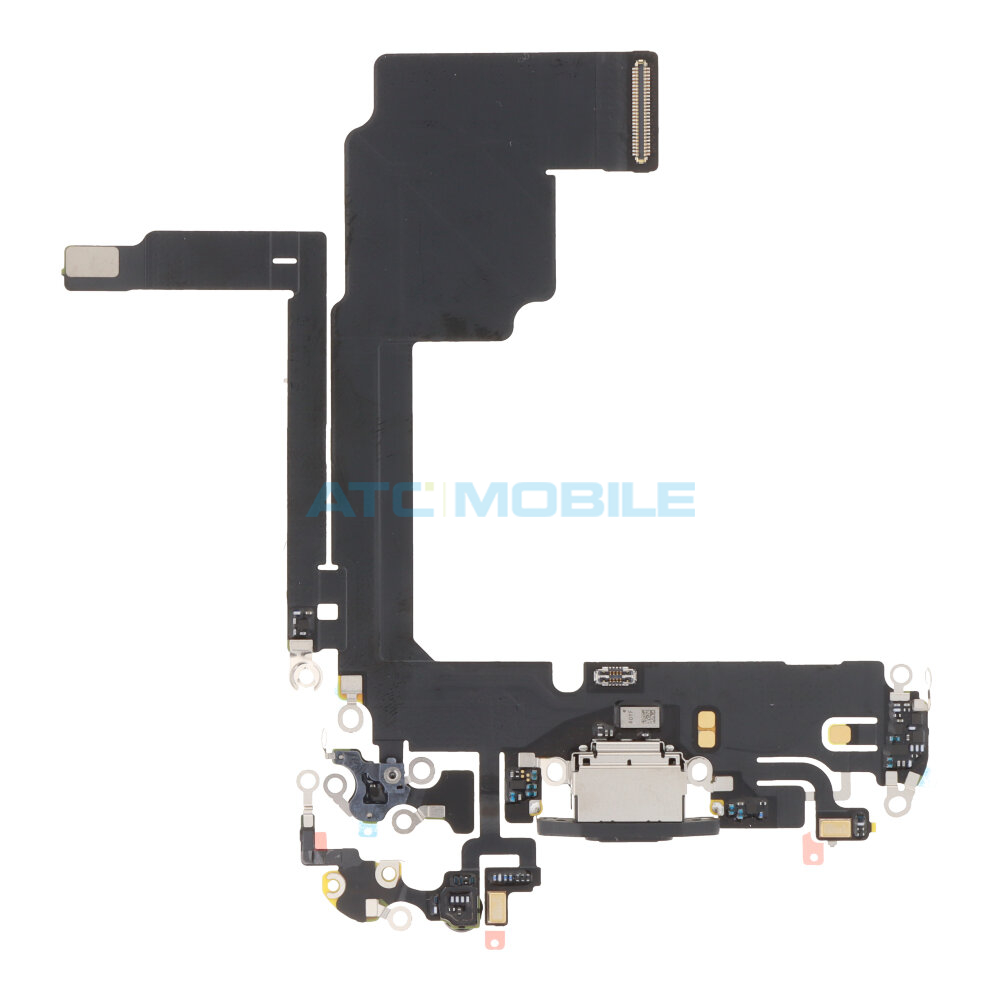 IPH15P-FLEXCHAROBKT iPhone 15 Pro displej + dotyk + r&aacute;m (Premium Soft OLED, bez hl&aacute;&scaron;ky)