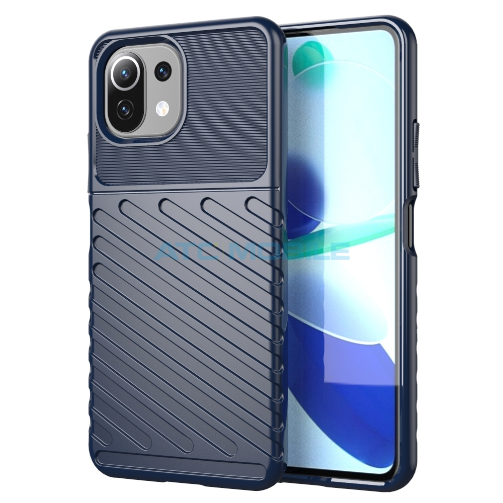 ATC-BCKSP-XIAMI11LBL Tvrzené sklo FIXED Full-Cover Xiaomi Mi 11 Lite, Mi 11 Lite 5G, Mi 11 Lite 5G NE černé, plné krytí