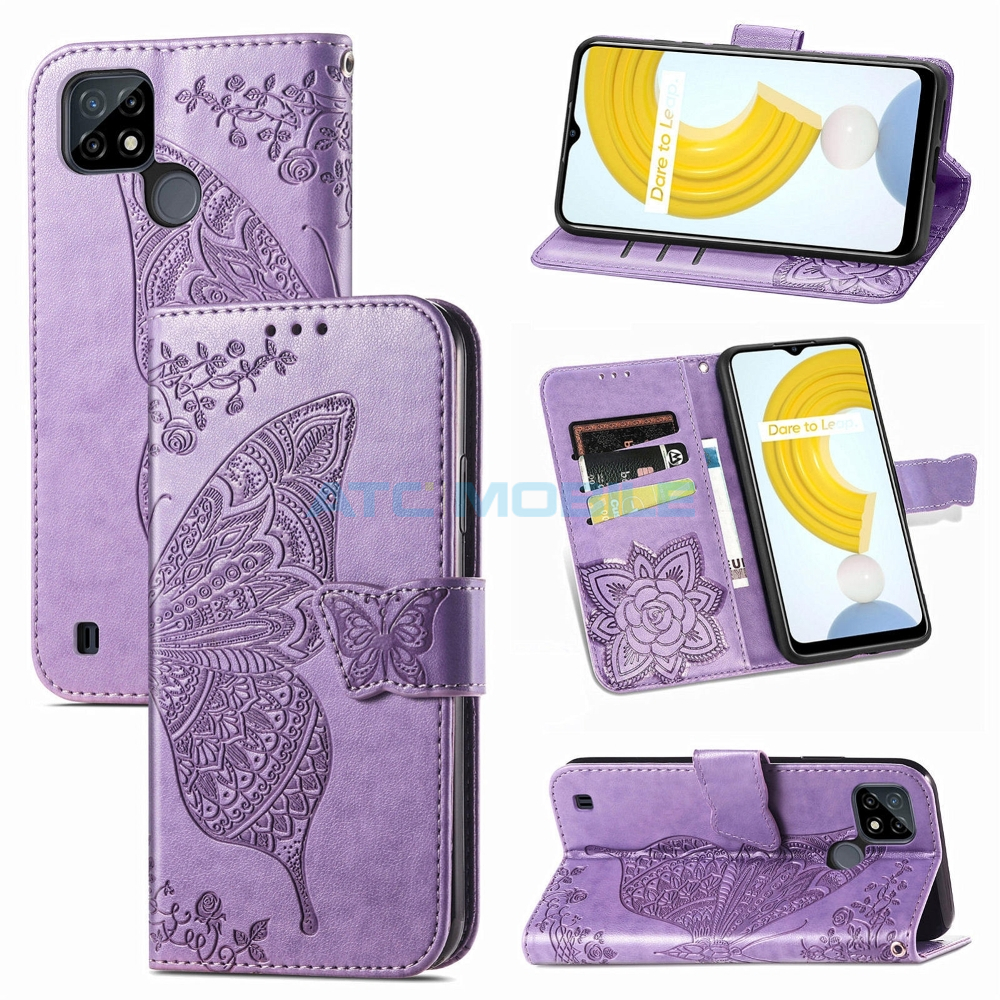 ATC-BOOK-REAL21YBFPR Pouzdro Magnetic Case Realme C21-Y (RMX3263), C25-Y (RMX3269) Carbon Fiber černé