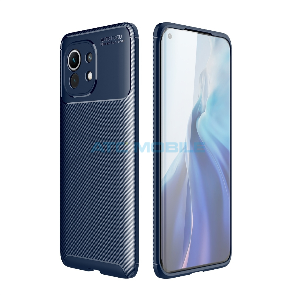 ATC-CARBONBC-XIAMI11BL Tvrzené sklo 3D PINWUYO Xiaomi Mi 11 černé