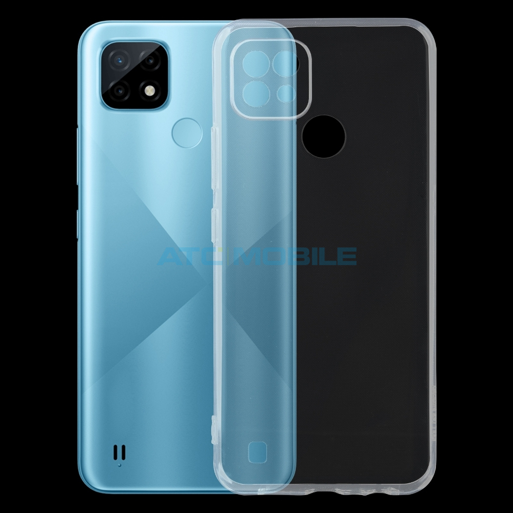 Měkký TPU kryt Realme C21 transparentní, ultratenký (0,75mm) Měkký TPU kryt Realme C21 transparentní, ultratenký (0,75mm)