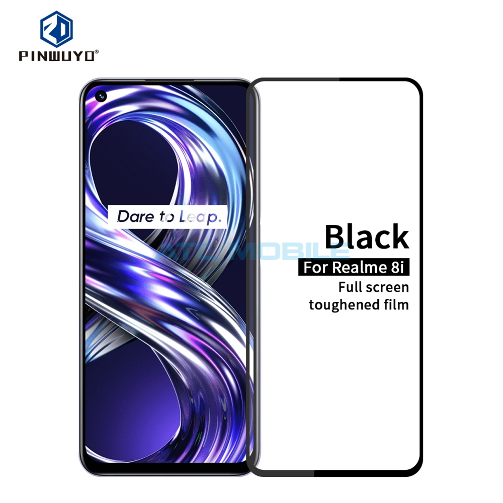 ATC-GLASSPIN-REAL8IBK Displej + dotyk + kryt Realme 8i (RMX3151) čern&yacute;