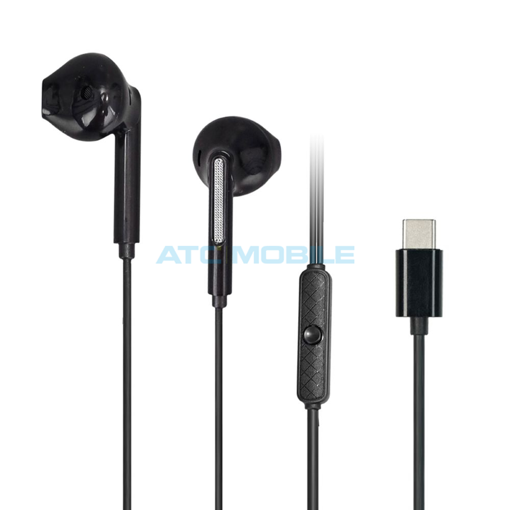 Sluchátka AWEI PC-7T s USB-C mikrofonem černá Sluchátka AWEI PC-7T s USB-C mikrofonem černá