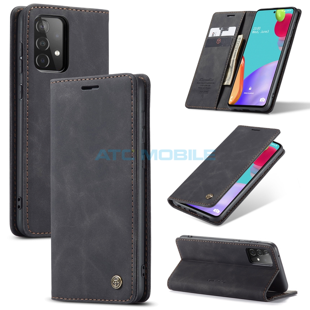 CASEME-SGA526BK Fixed zadní měkký kryt Samsung Galaxy A52 4G (SM-A525), A52 5G (SM-A526), A52s 5G (SM-A528B) čirý