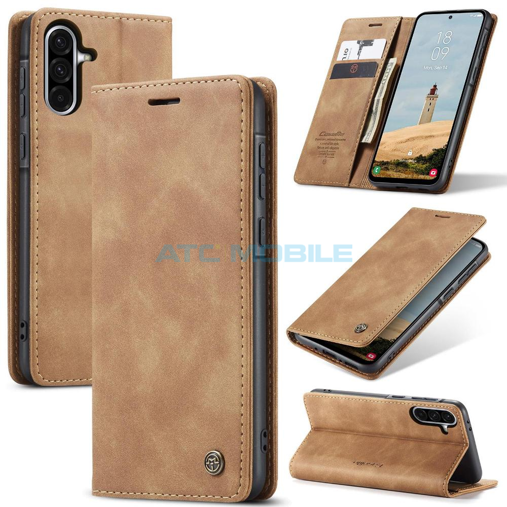 CASEME-SGA566LBR Pouzdro CaseMe Magnetic Book Samsung Galaxy A56 5G (SM-A566) černé