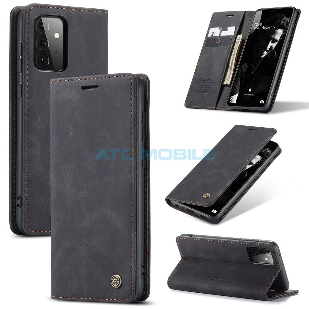 CASEME-SGA726BK Pouzdro CaseMe Magnetic Book Samsung Galaxy A72 (SM-A725), A72 5G (SM-A726) hnědé