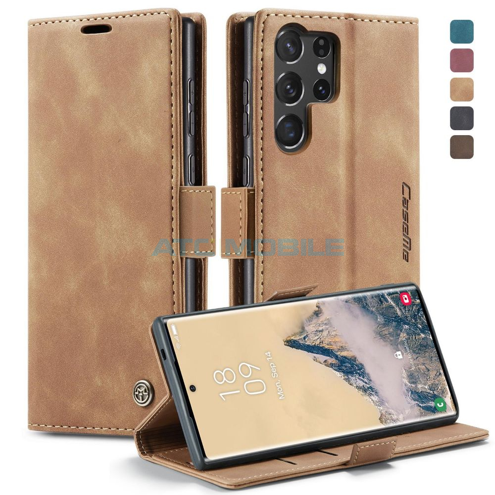 CASEME-SGS938BR Pouzdro CaseMe Book Samsung Galaxy S25 Ultra 5G (SM-S938B) černé