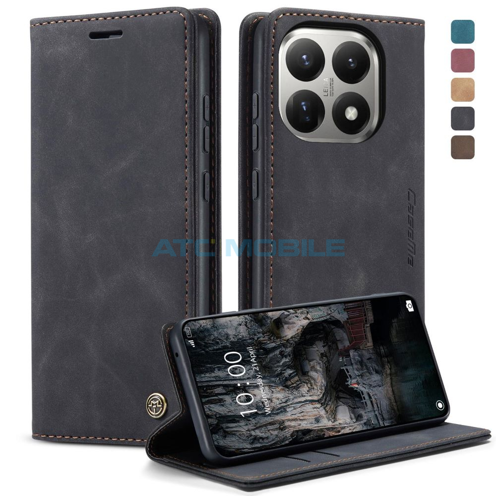 Pouzdro CaseMe Book Xiaomi 15T černé Pouzdro CaseMe Book Xiaomi 15T černé