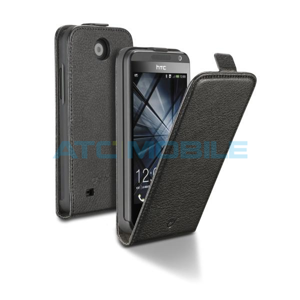 Pouzdro CellularLine Flap Essential - otevírací pro HTC Desire 300 černé Pouzdro CellularLine Flap Essential - otevírací pro HTC Desire 300 černé