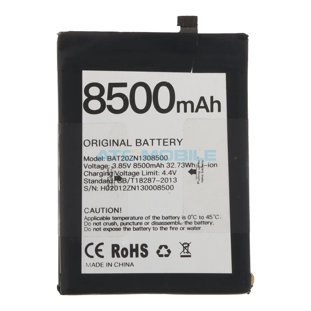 Baterie Doogee S86, S86 Pro BAT20ZN1308500/BAT21ZN1308500 8500 mAh včetně lepení Baterie Doogee S86, S86 Pro BAT20ZN1308500/BAT21ZN1308500 8500 mAh včetně lepení
