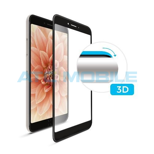 FIXED-GF3D-100-033BK iPhone 7 lepen&iacute; LCD voděodoln&eacute; b&iacute;l&eacute;