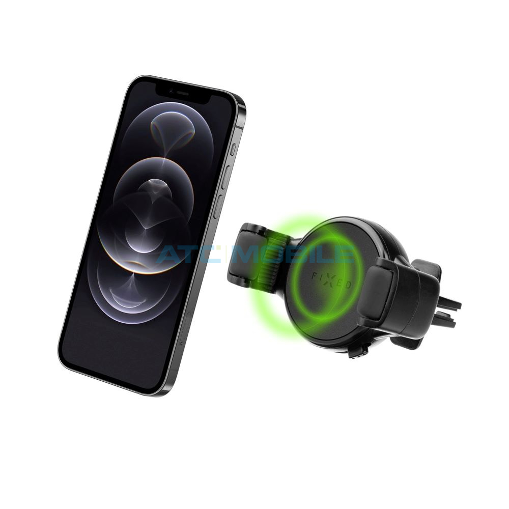 Držák FIXED Roll 2 Wireless univerzální, do ventilace, černý (15W) Držák FIXED Roll 2 Wireless univerzální, do ventilace, černý (15W)