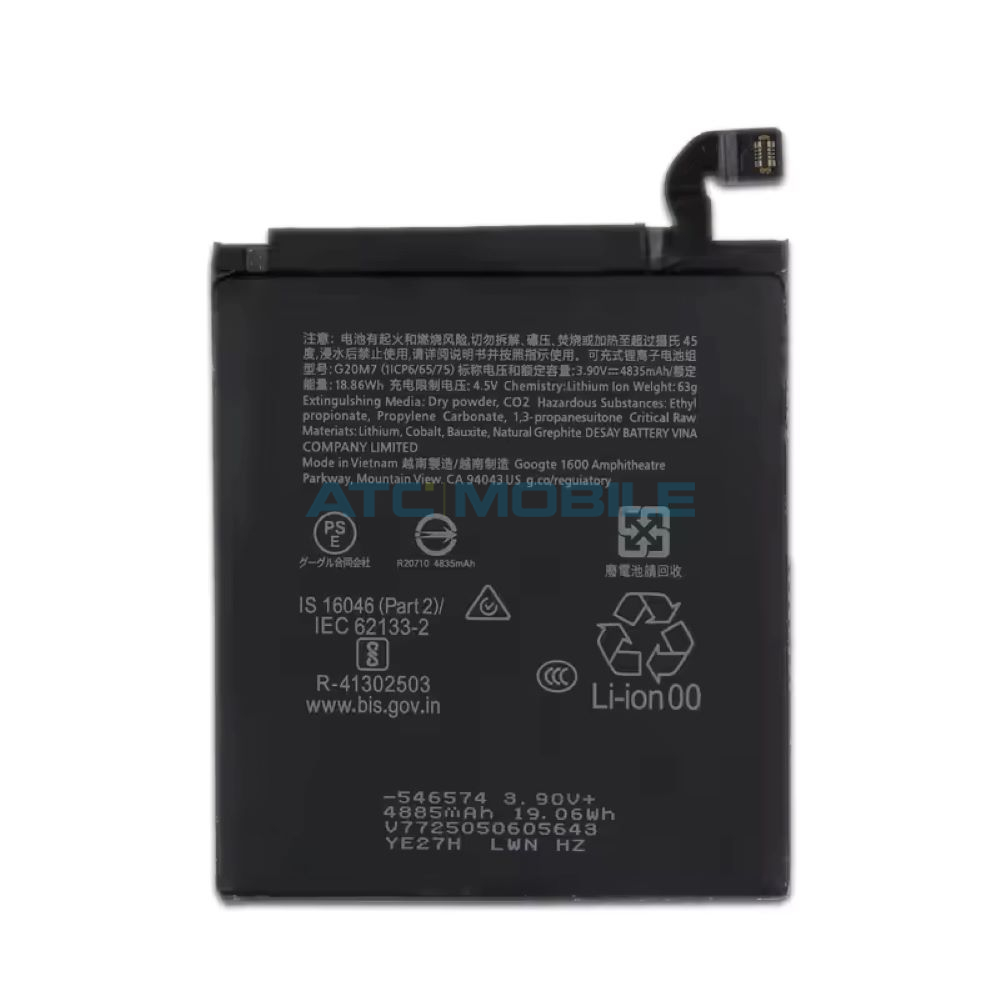 Baterie G20M7 Google Pixel 10 OEM + lepení Baterie G20M7 Google Pixel 10 OEM + lepení