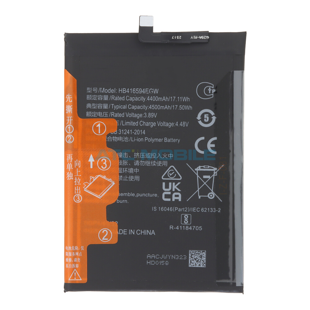 Baterie Honor HB416594EGW 4500 mAh (X8a) OEM včetně lepení Baterie Honor HB416594EGW 4500 mAh (X8a) OEM včetně lepení