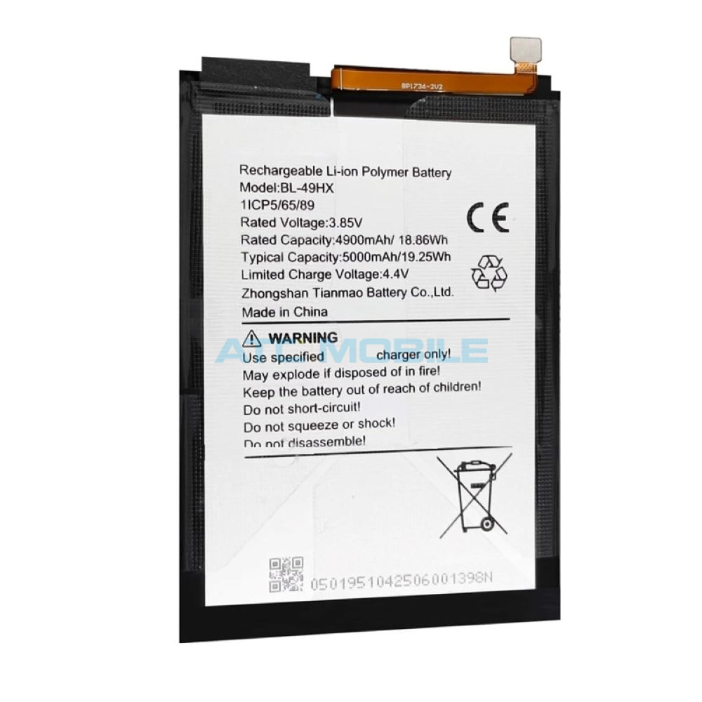 BL-49HX-OEM Pouzdro Shield4U Infinix Hot 20 5G (X666B) otevírací červené