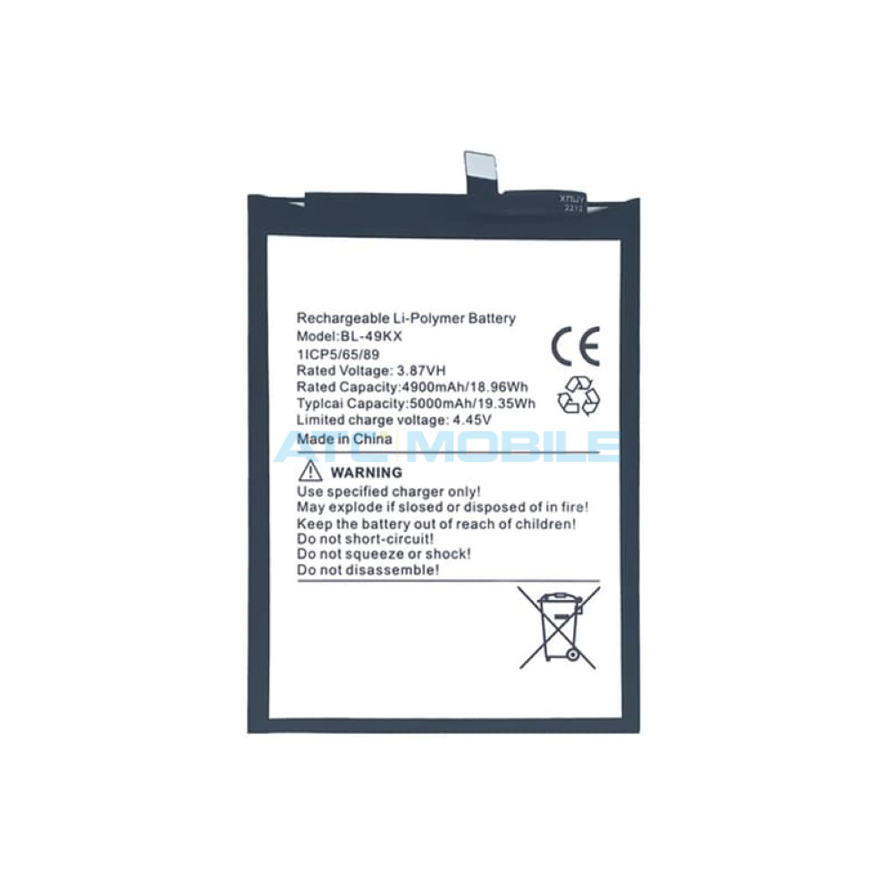 BL-49KX-OEM Pouzdro Shield4U Infinix Note 12 2023 (X676C) otevírací modré