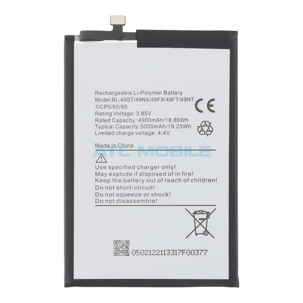 Baterie BL-49NX 5000 mAh Li-Ion Infinix Hot 30i (X669D), Hot 40i (X6528B), Smart 8 (X6525) OEM včetn Baterie BL-49NX 5000 mAh Li-Ion Infinix Hot 30i (X669D), Hot 40i (X6528B), Smart 8 (X6525) OEM včetn