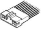 Adaptér ISO - Kia Sephia (5/95-), Clarus Adaptér ISO - Kia Sephia (5/95-), Clarus