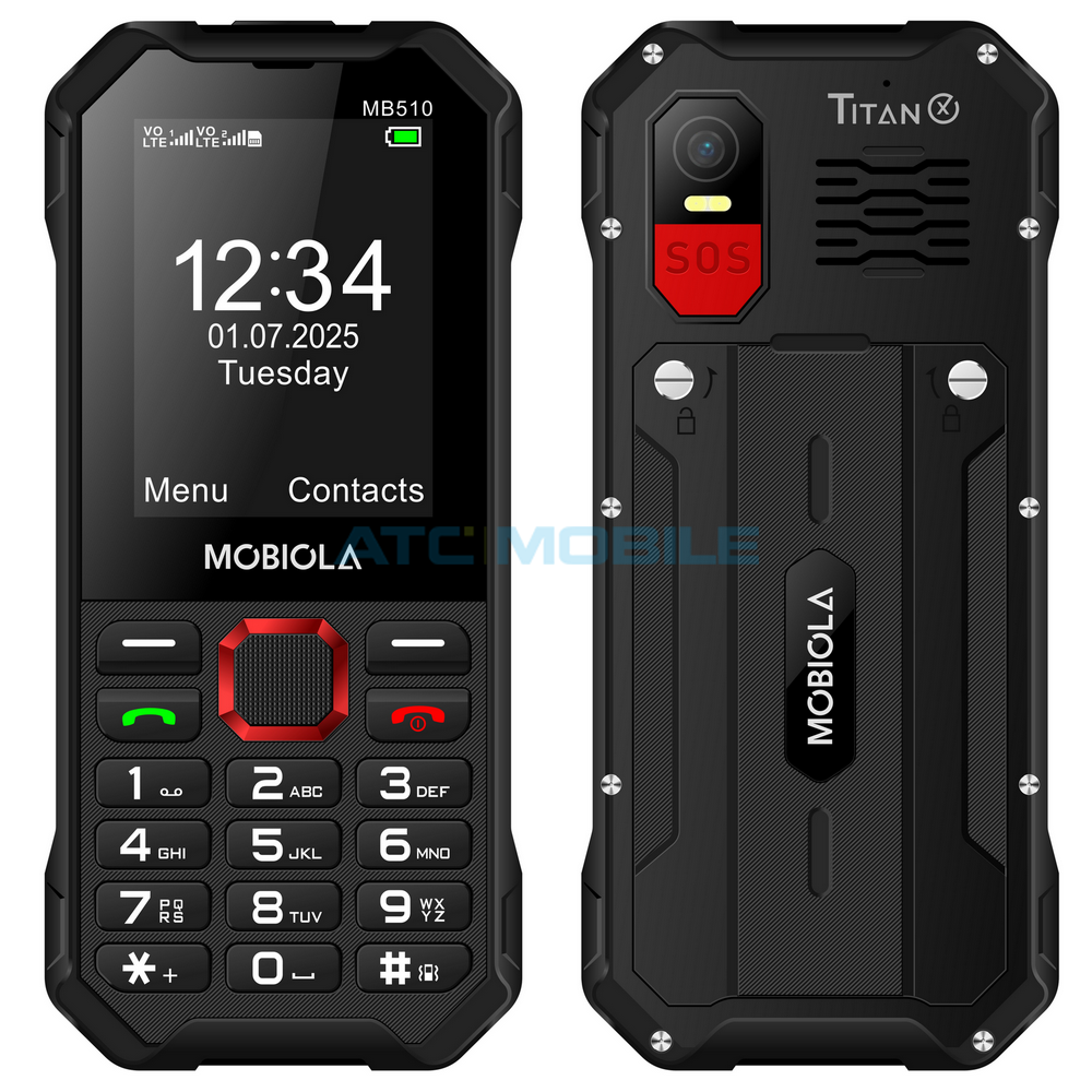 Mobiola MB510 TitanX černý (4G, DualSIM, odolný) Mobiola MB510 TitanX černý (4G, DualSIM, odolný)