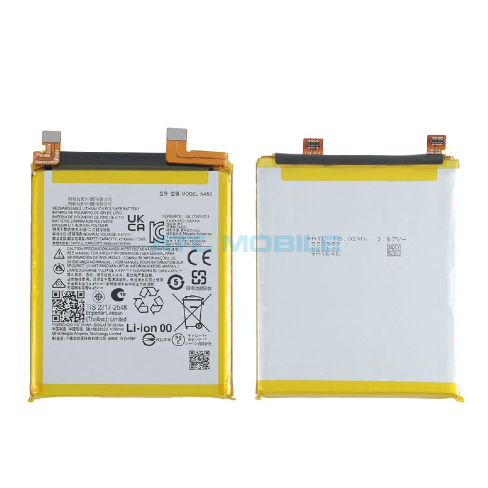 Baterie Motorola NA50 4080mAh Edge 30 Pro (XT2201) OEM včetně lepení Baterie Motorola NA50 4080mAh Edge 30 Pro (XT2201) OEM včetně lepení