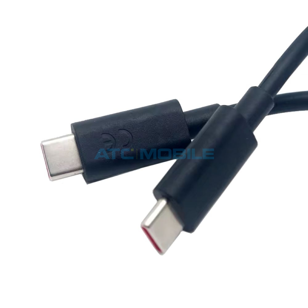 Kabel Motorola USB-C / USB-C (1m, 125W) černý Kabel Motorola USB-C / USB-C (1m, 125W) černý