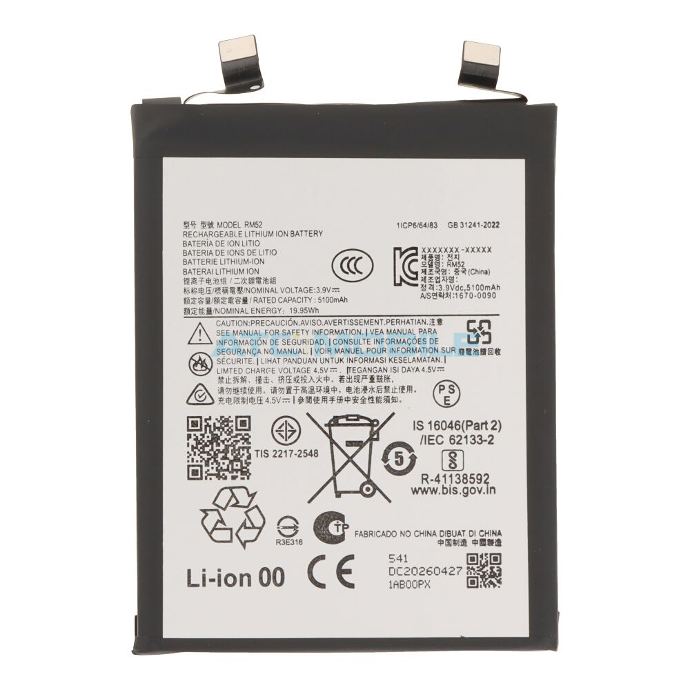 RM52-OEM Sluch&aacute;tko (Ear Speaker) Motorola Edge 30 (XT2203), Edge 40 Neo (XT2307), Edge 50 Pro (XT2403), Edge 