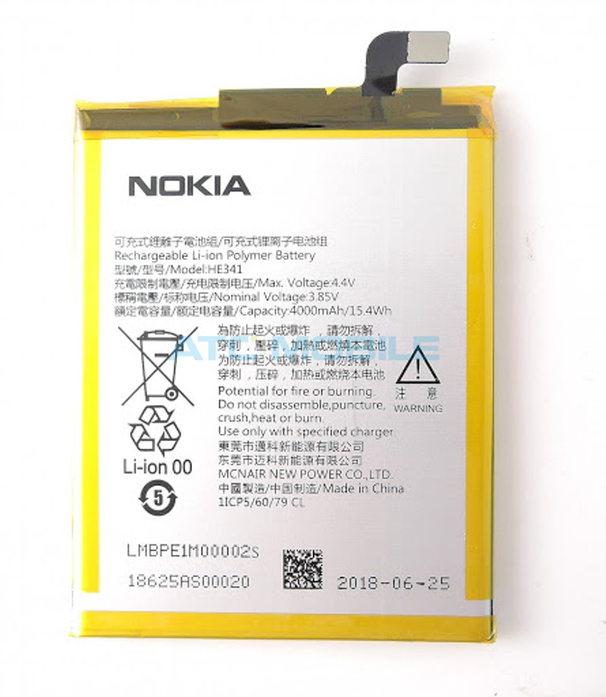 HE341 MicroUSB modul Nokia 2.1 (TA-1080 TA-1084 TA-1086 TA-1092 TA-1093)