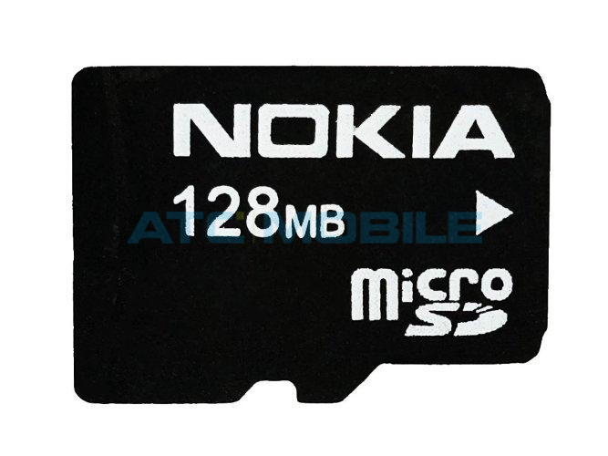 Nokia microSD karta MU-26 128MB, bulk Nokia microSD karta MU-26 128MB, bulk