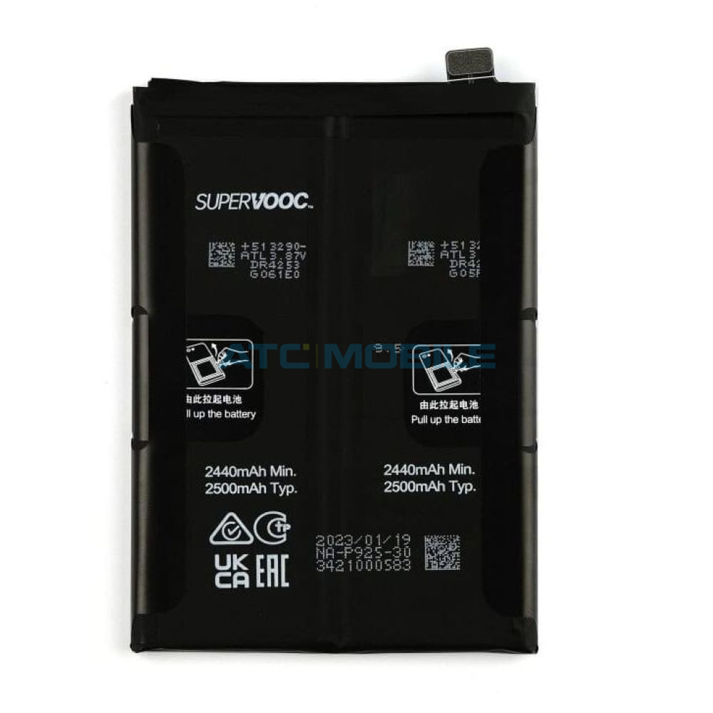Baterie OnePlus BLP925 5000 mAh (Nord 3 5G) OEM včetně lepení Baterie OnePlus BLP925 5000 mAh (Nord 3 5G) OEM včetně lepení
