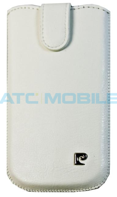 Pouzdro Pierre Cardin SLIM - kožené vertikální, bílé (125x66x8,5mm) Pouzdro Pierre Cardin SLIM - kožené vertikální, bílé (125x66x8,5mm)
