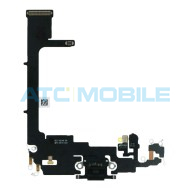 iPhone 11 Pro flex nab&iacute;jec&iacute;ho konektoru čern&yacute;