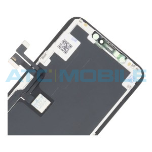 iPhone 11 Pro displej + dotyk + r&aacute;m čern&yacute; (TOP Hard OLED, bez hl&aacute;&scaron;ky)