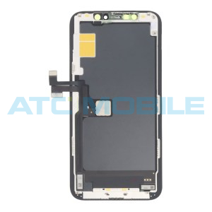 iPhone 11 Pro displej + dotyk + r&aacute;m čern&yacute; (OEM, bez hl&aacute;&scaron;ky)