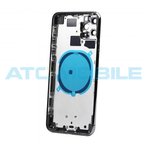 iPhone 11 Pro Max zadn&iacute; kryt (sklo) s logem, r&aacute;mem zelen&yacute; včetně drž&aacute;ku SIM a tlač&iacute;tek, EU verze