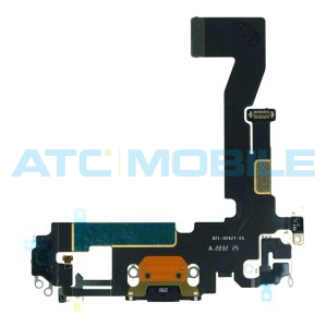 iPhone 12, 12 Pro flex nab&iacute;jec&iacute;ho konektoru čern&yacute;, origin&aacute;ln&iacute;