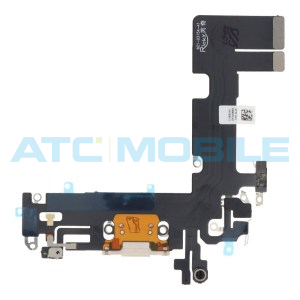 iPhone 13 flex nab&iacute;jec&iacute;ho konektoru b&iacute;l&yacute; (OEM)