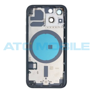 iPhone 13 Mini zadn&iacute; kryt (sklo) s logem, r&aacute;mem čern&yacute; včetně drž&aacute;ku SIM a tlač&iacute;tek, EU verze (OEM)