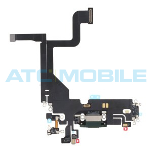 iPhone 13 Pro flex nab&iacute;jec&iacute;ho konektoru zelen&yacute; (OEM)