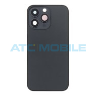 iPhone 13 Pro zadn&iacute; kryt (sklo) s logem, r&aacute;mem čern&yacute; včetně drž&aacute;ku SIM a tlač&iacute;tek, EU verze (OEM)