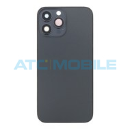 iPhone 13 Pro Max zadn&iacute; kryt (sklo) s logem, r&aacute;mem čern&yacute; včetně drž&aacute;ku SIM a tlač&iacute;tek, EU verze (OEM