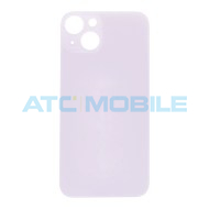iPhone 14 zadn&iacute; kryt (sklo) fialov&yacute; s logem (OEM)