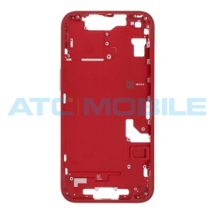iPhone 14 středn&iacute; r&aacute;m s tlač&iacute;tky a drž&aacute;kem SIM červen&yacute; (OEM)