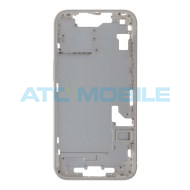 iPhone 14 středn&iacute; r&aacute;m s tlač&iacute;tky a drž&aacute;kem SIM b&iacute;l&yacute; (OEM)