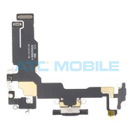 iPhone 15 flex nab&iacute;jec&iacute;ho konektoru čern&yacute;