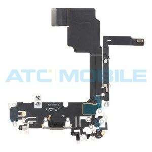 iPhone 15 Pro flex nab&iacute;jec&iacute;ho konektoru stř&iacute;brn&yacute; (Natural Titanium)