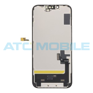 iPhone 16e displej + dotyk + r&aacute;m (Premium Soft OLED, bez hl&aacute;&scaron;ky)