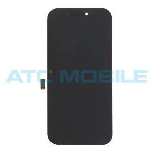 iPhone 16 Pro displej + dotyk + r&aacute;m (Premium Soft OLED, bez hl&aacute;&scaron;ky, 120 Hz)