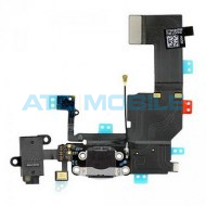 iPhone 5C - modul mikrofonu syst&eacute;mov&eacute;ho a audio konektoru